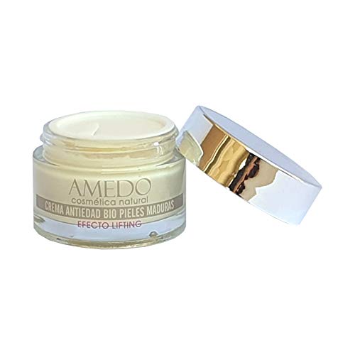 ALTAMENTE EFECTIVA - CREMA BIO PIELES MADURAS EFECTO LIFTING - Crema natural, antiedad, efecto lifting para la cara, cuello y escote. Tratamiento antiarrugas unisex. Día y noche, 50 ml