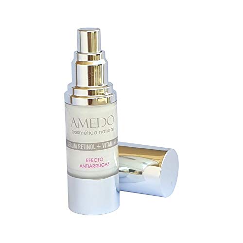ALTAMENTE EFECTIVO - SERUM RETINOL + VITAMINA C + VITAMINAS E Y F - Serum antiedad, hidratante, diseñado para disminuir las arrugas y aumentar la luminosidad - 30 ml