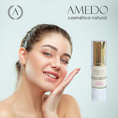 ALTAMENTE EFECTIVO - SERUM RETINOL + VITAMINA C + VITAMINAS E Y F - Serum antiedad, hidratante, diseñado para disminuir las arrugas y aumentar la luminosidad - 30 ml