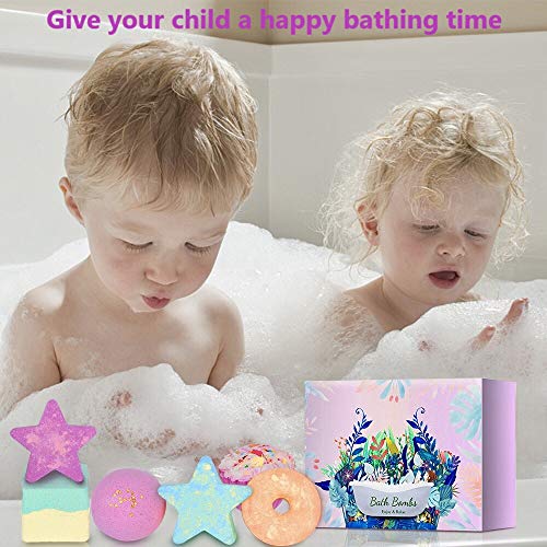 AMAYGA Bombas de Baño-Set de 9 Bolas de Baño Efervescentes,Sal de Baño con Aceites Esenciales Naturales,Spa Relajante Hidtatante,Regalos de novias,madres