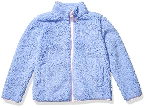 Amazon Essentials Full-Zip High-Pile Polar Fleece Jacket Outerwear-Jackets, púrpura Fresco, 24 meses