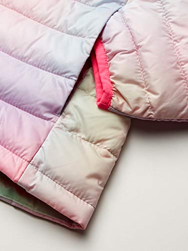 Amazon Essentials Hooded Puffer Jacket Outerwear-Jackets, Rosa Degradado, Large