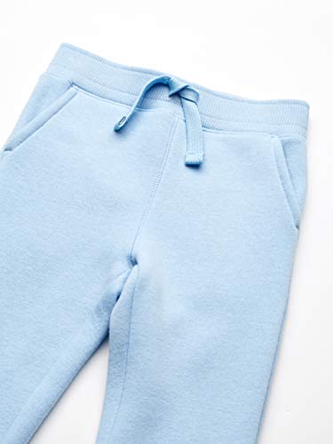 Amazon Essentials - Pantalón de chándal con forro polar para niño, Azul (Light Blue), US XXL (EU 158 CM)