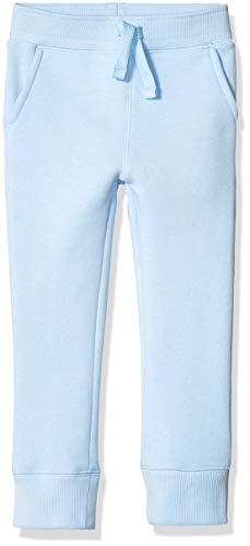 Amazon Essentials - Pantalón de chándal con forro polar para niño, Azul (Light Blue), US XXL (EU 158 CM)