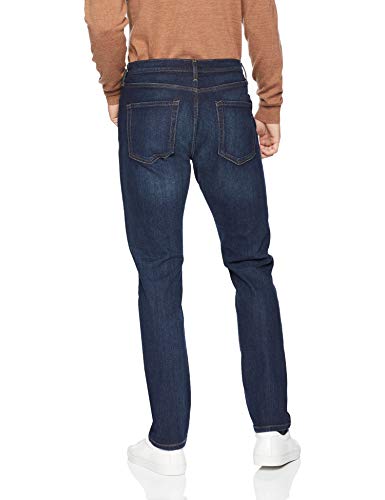 Amazon Essentials Slim-fit Stretch Jean Jeans, Azul (Dark Wash), W35/L30 (Talla del fabricante: 35W x 30L)