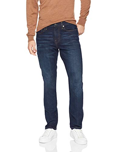 Amazon Essentials Slim-fit Stretch Jean Jeans, Azul (Dark Wash), W35/L30 (Talla del fabricante: 35W x 30L)