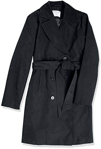 Amazon Essentials Water-Resistant Trench Coat Outerwear-Jackets, Negro Pizarra, US XL (EU 2XL)