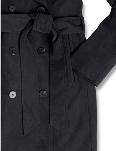 Amazon Essentials Water-Resistant Trench Coat Outerwear-Jackets, Negro Pizarra, US XL (EU 2XL)