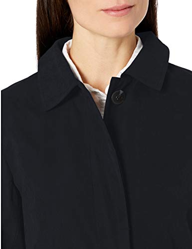 Amazon Essentials Water-Resistant Trench Coat Outerwear-Jackets, Negro Pizarra, US XS (EU XS - S)