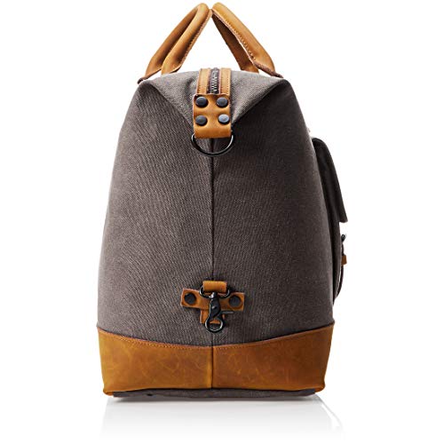 AmazonBasics - Bolsa de lona, Gris claro
