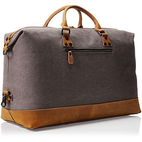 AmazonBasics - Bolsa de lona, Gris claro