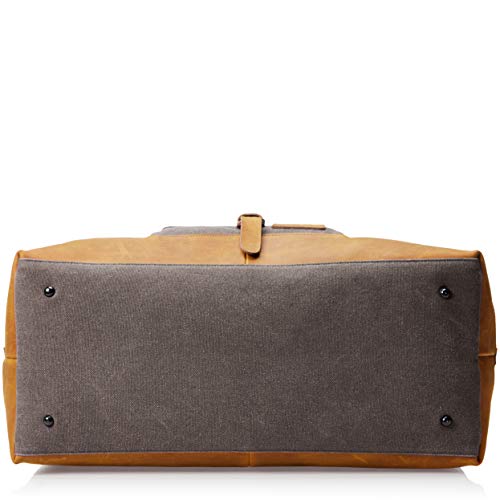 AmazonBasics - Bolsa de lona, Gris claro
