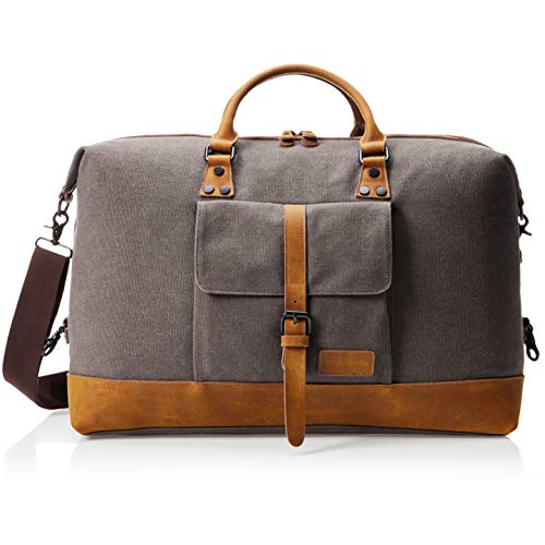 AmazonBasics - Bolsa de lona, Gris claro
