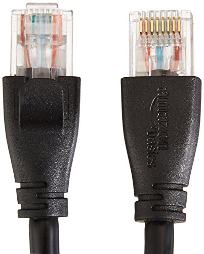 AmazonBasics - Cable de red Ethernet con conectores RJ45 (Cat. 6, 1000 Mbit/s, 3 m)