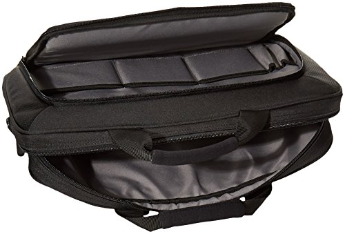 AmazonBasics – Maletín para ordenadores portátiles y tabletas, negro, 40 cm