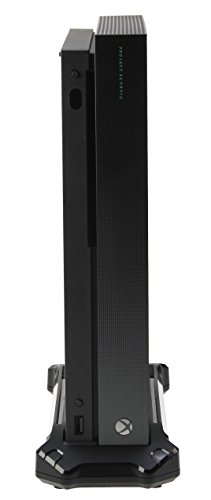 AmazonBasics - Plataforma de soporte vertical y USB 3.0 para Xbox One X, Negro