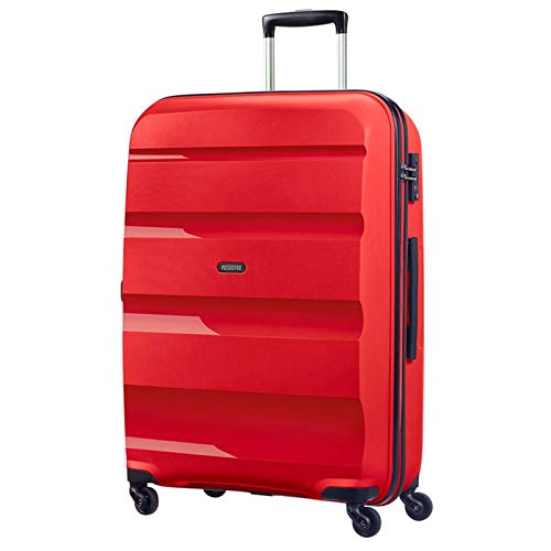 American Tourister - Bon Air - Spinner Equipaje de mano 55 cm, 32 L, Rojo (Magma Red)