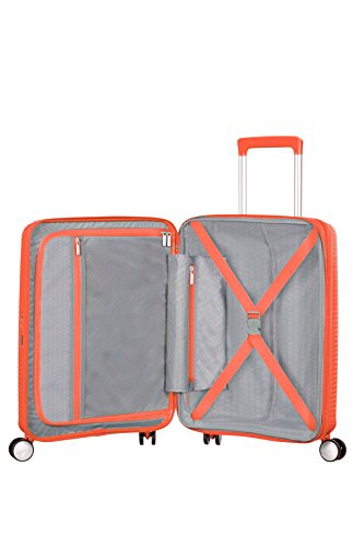 American Tourister - Soundbox Spinner 55/20 Expansible 35,5/41 L - 2,6 KG Spicy Peach