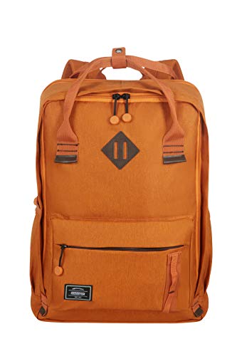 American Tourister Urban Groove Lifestyle - 17.3 Pulgadas Mochila para portátil 45 cm, 28 L, Marrón (Saffron)
