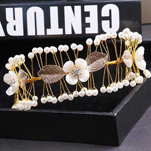 Amosfun 1 unid flor del aro del pelo creativo foto de la boda accesorios para el cabello accesorios para el cabello tocado para mujeres novia dama de honor