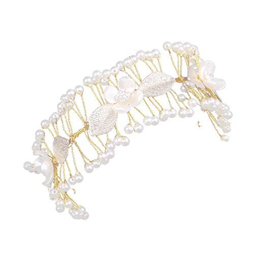 Amosfun 1 unid flor del aro del pelo creativo foto de la boda accesorios para el cabello accesorios para el cabello tocado para mujeres novia dama de honor