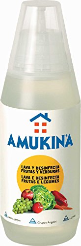 Amukina - Desinfectante Líquido de Frutas y verduras - 500 ml