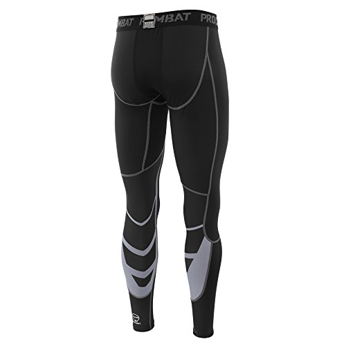 AMZSPORT Sports Hombres UX medio frío medias de Compresión Baselayer Leggings pieles térmicas Pro pantalones de entrenamiento para toda la temporada l