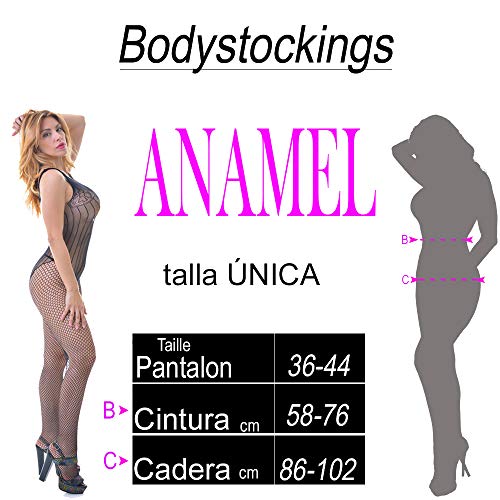 ANAMEL Disfraz Regalo Sexy de Lazo Rojo - Especial San Valentín, Navidad, cumpleaños, Despedidas de Solteros u Ocasiones Especiales