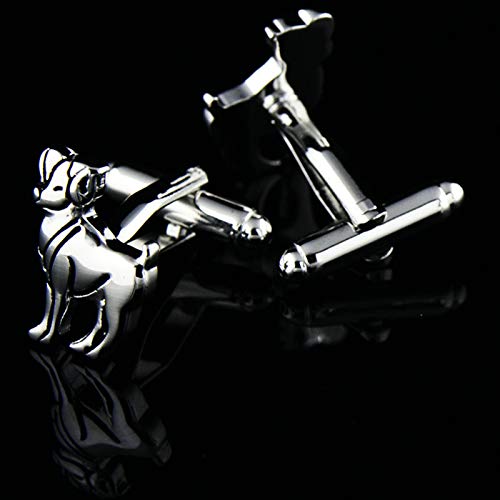 AnazoZ Gemelos Novio Cobre Gemelos de Camisa Hombe Gemelos de Camisa Aries Gemelos para Camisa Plata