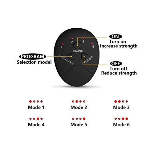 ANBANG Estimulador Muscular para Hombres, Estimulación Corporal, Máquina Inalámbrica para Adelgazar, Ejercitador De Músculos Abdominales, Herramientas De Estiramiento Facial Corporal