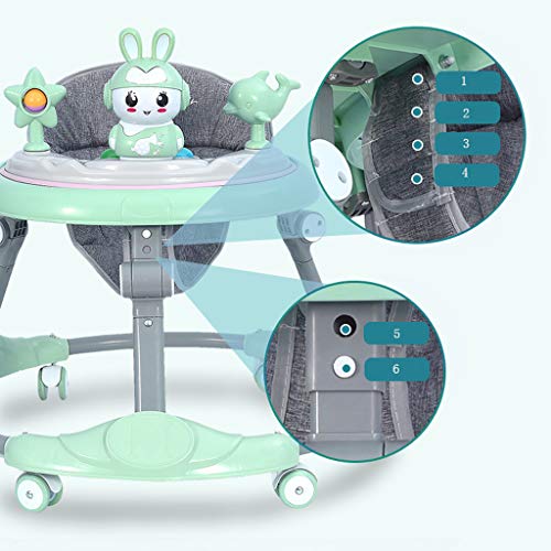 Andador Para Bebés Multifunción Anti-o-piernas Prevención De Vuelcos Hombre Y Niña Pequeños Niños Pequeños Principiante Coche Aprendizaje Caminata F