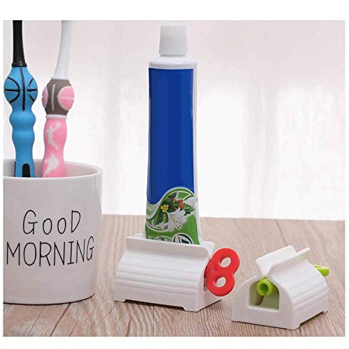 ANDERK Paquete de 6 Apretadores de Tubos, Exprimidor de tubos de plástico, Dispensador de Pasta de Dientes, para Pasta de Dientes Pintar Cabello Colorante Crema de Manos