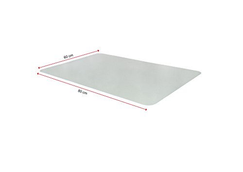 Andiamo 1100104 - Alfombrilla protectora para suelo, 100% PET , 60 x 80 cm, Transparente
