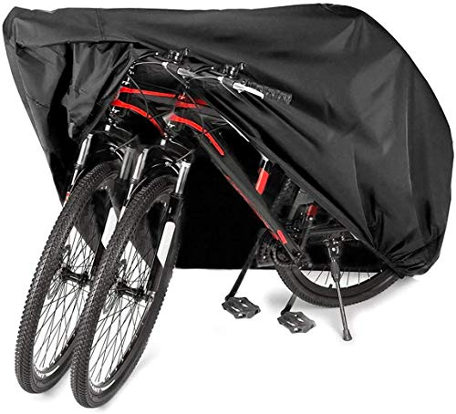 AngLink Funda Bicicleta, 210D Oxford 200 x 110 x 70 cm Cubierta Impermeable de Bicicleta Funda Protectora Bici contra Lluvia, Agua, Polvo y Rayos Ultravioleta