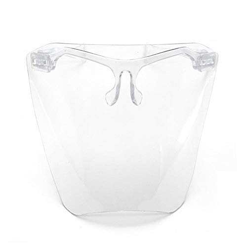 aniceday Visera De Escudo Protector Facial con Marco De Gafas Cocina Tablero Protector Transparente para Cocinar