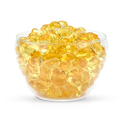 AniForte Cápsulas de aceite de salmón para perros y gatos 200 – Son un valioso aceite de pescado Omega-3 para el metabolismo y la formación de huesos, suplemento de BARF, vitaminas