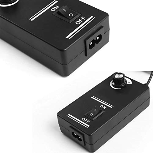 Anillo de luz LED para microscopio con iluminación de brillo ajustable, sin sombra, anillo de iluminación de 60 LED para microscopio estéreo, blanco