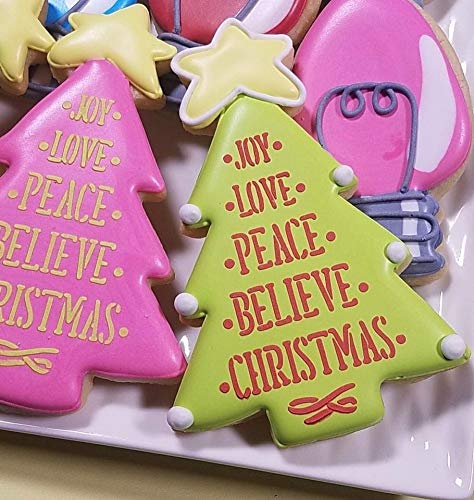 Ann Clark Cookie Cutters Cortador de galletas árbol de Navidad con estrella - 11,4 cm