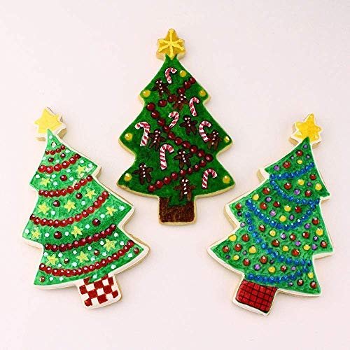 Ann Clark Cookie Cutters Cortador de galletas árbol de Navidad con estrella - 11,4 cm