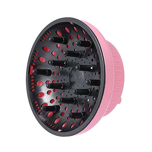 Anself Difusor de Secador de Cabello Secador de Pelo Ajustable Difusor para Accesorios de Peinado de Cabello Rizado u Ondulado