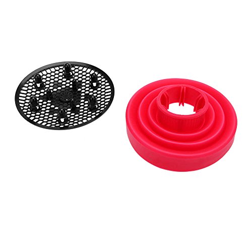 Anself Difusor para sopladores universal plegables de silicona para secador de pelo