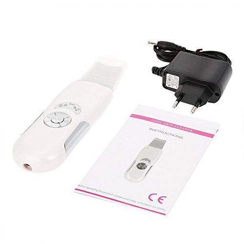 Anself - Limpiador ultrasónico facial para espinillas puntos negros,depurador masajeador facial para mejorar piel poros