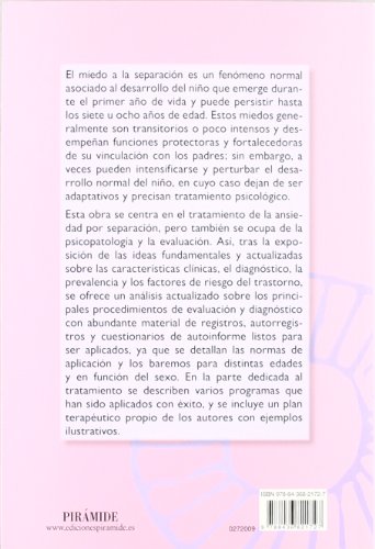 Ansiedad por separación: Psicopatología, evaluación y tratamiento (Ojos Solares)