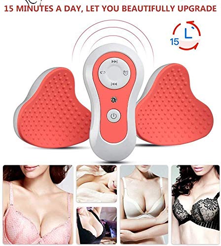 Anti-caída del levantador de mama masajeador - Portable ampliación del pecho de la vibración Massager del pecho ampliadora anti-flacidez Reafirmante Pechos circulación de la sangre del seno de elevaci