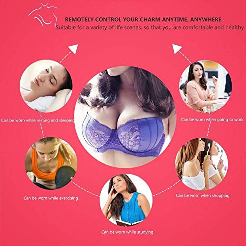 Anti-caída del levantador de mama masajeador - Portable ampliación del pecho de la vibración Massager del pecho ampliadora anti-flacidez Reafirmante Pechos circulación de la sangre del seno de elevaci