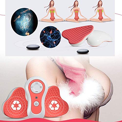 Anti-caída del levantador de mama masajeador - Portable ampliación del pecho de la vibración Massager del pecho ampliadora anti-flacidez Reafirmante Pechos circulación de la sangre del seno de elevaci