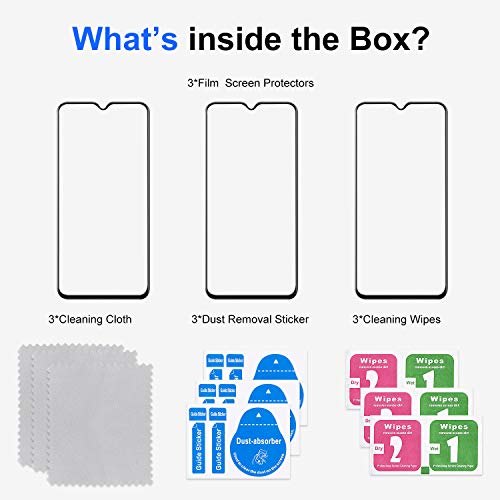 Aodoor Protector Pantalla Realme X2 Pro, [3 Pack] [9H Dureza] Cristal Templado, [Resistente a Arañazos] Vidrio Templado Screen Protector para Realme X2 Pro