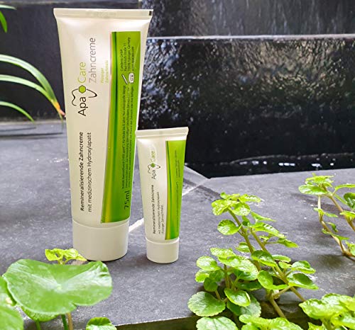 Apacare Pasta dentífrica remineralizante 75ml, Pack de 3 (3x 75ml)