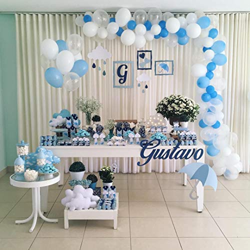 APERIL Decoración de Cumpleaños Animales, Cumpleaños Fiesta Decoración 1 Año 2 3 Años Pancarta de Feliz Cumpleaños Globos de Animales para Niños