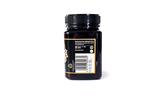 Apihealth Miel de Manuka UMF 15+ MGO 534+ Miel certificada de Nueva Zelanda 500g importada de Nueva Zelanda. Gran milagro para el bienestar y apoyo para la curación de heridas.